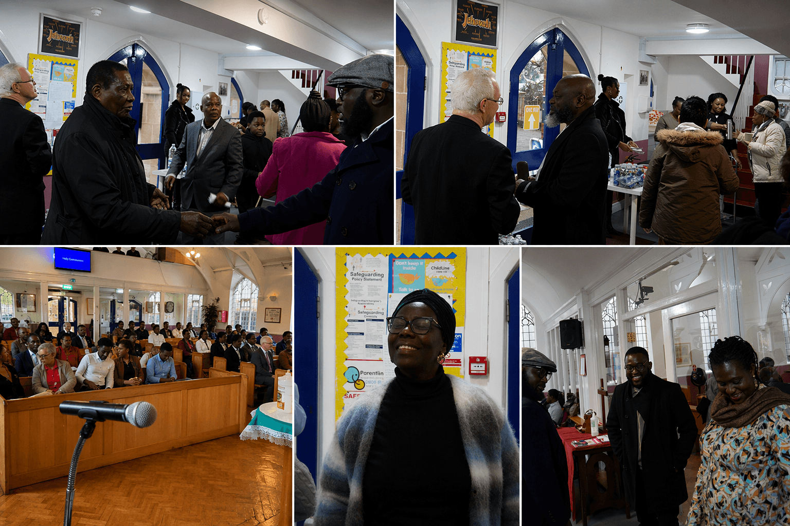 Church community gathering